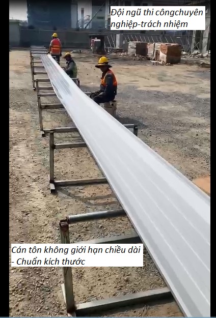 DỊCH VỤ CÁN TÔN-THI CÔNG – BÁO GIÁ SEAMLOCK CÔNG TRÌNH